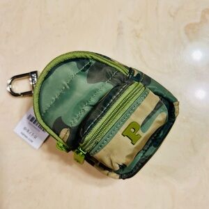 PINK VICTORIA’S SECRET Camo Mini Backpack Keychain Charm Bag Charm - Green Camo